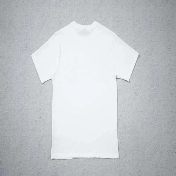 STUSSY Red Big Heart T-Shirt - White Short Sleeve - Picture 5 of 15